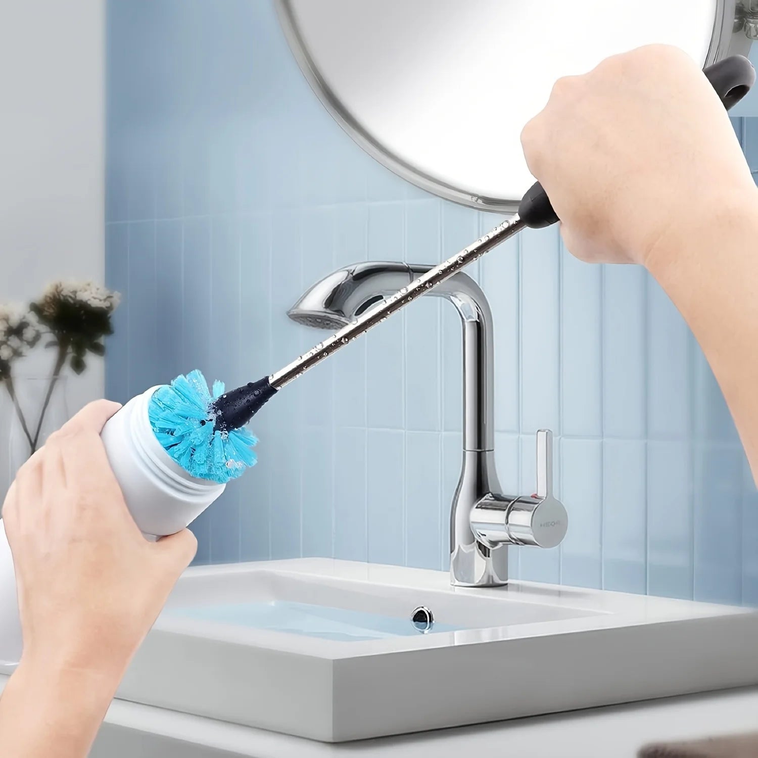 Set de brosses 3-en-1 pour le nettoyage des gourdes